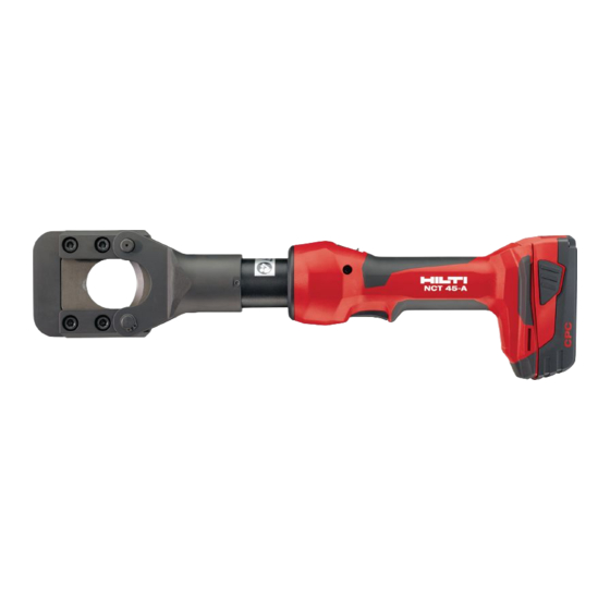 Hilti NCT IS 045-A22 Manuals