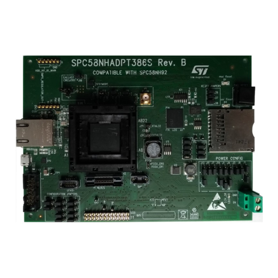 ST SPC58NHADPT386S User Manual