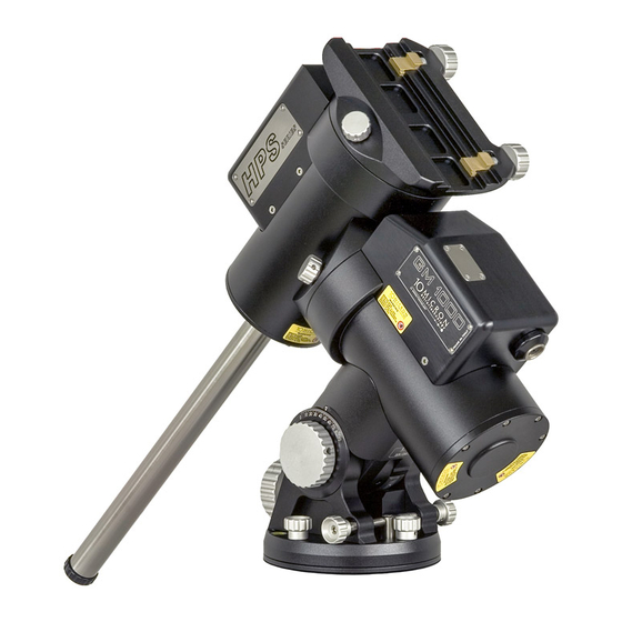 Baader Planetarium 10Micron HPS Series Quick Start Manual