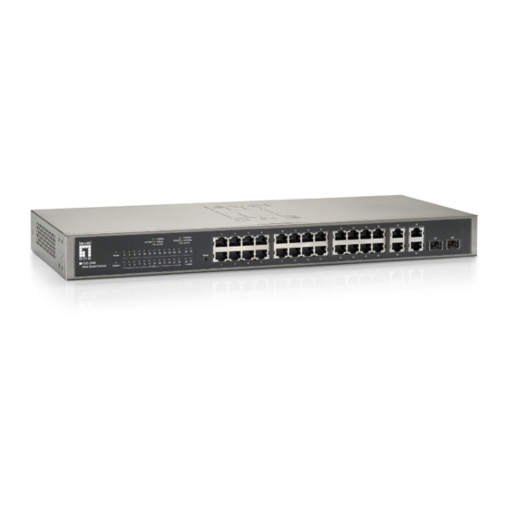 LevelOne FGS-2800 Quick Installation Manual