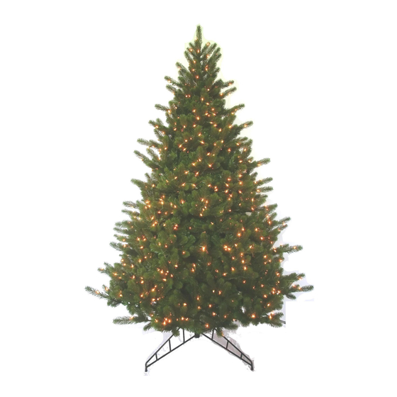 Frontgate Holiday 68607 Balsam Fir Tree Manuals