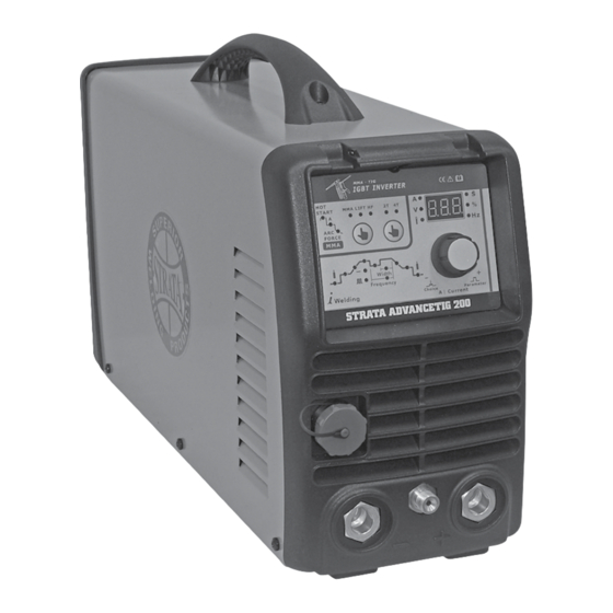 Strata ADVANCETIG 200 Operating Instructions Manual