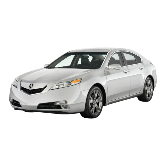 ACURA TL 2010 MANUAL Pdf Download | ManualsLib