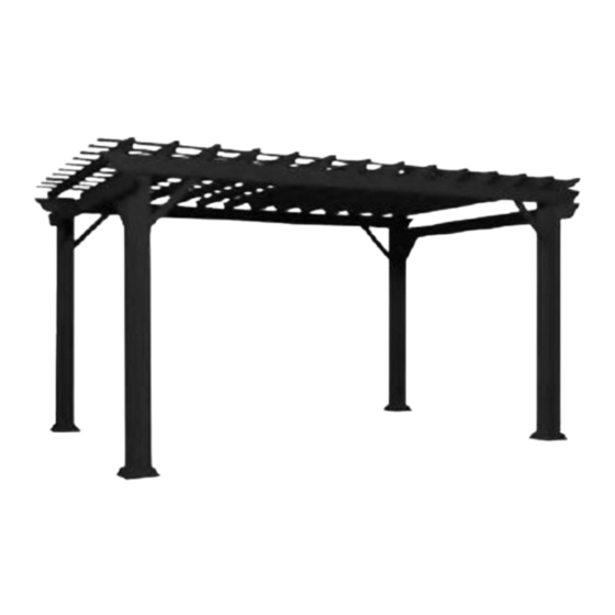 Backyard Discovery PERGOLA 2105089B Manual