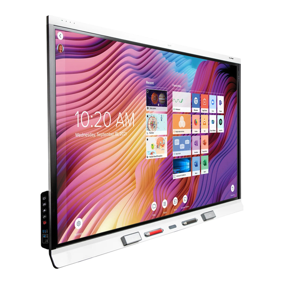 SMART Board SBID-6265S-P User Manual