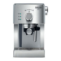 Gaggia Milano VIVA PRESTIGE RI8437/11 Manual