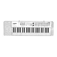 Casio Tone Bank CA-110 Operation Manual