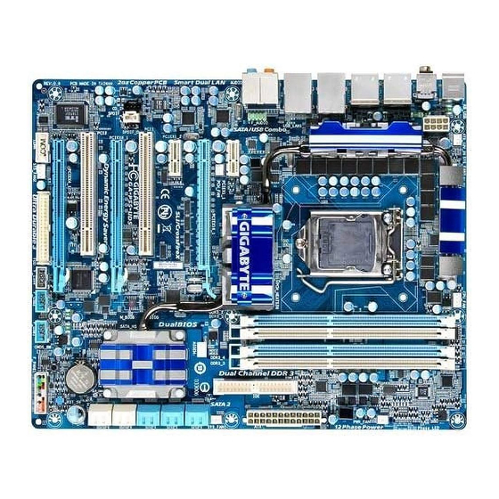 Gigabyte GA-P55-UD5 User Manual
