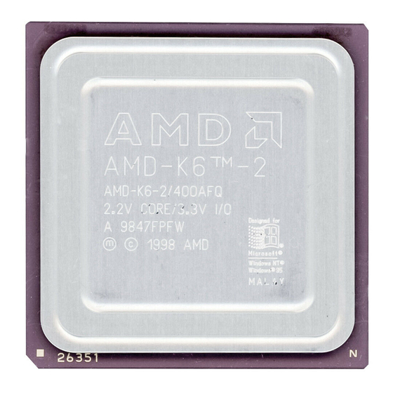 AMD -K6-2/450 - MHz Processor Application Note