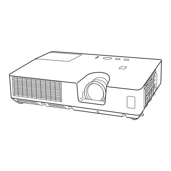 Hitachi CP-RX93 Manual