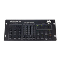 ADJ RGBW4C IR User Instructions