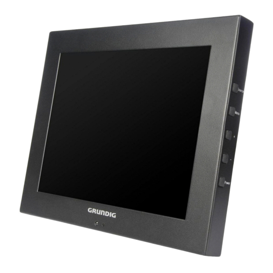 Grundig GMT-1031P Owner's Manual