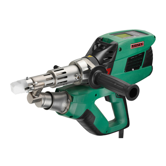 Leister WELDPLAST S1 Operating Instructions Manual