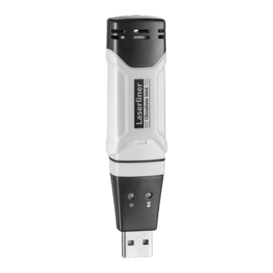 LaserLiner ClimaData Stick Manual
