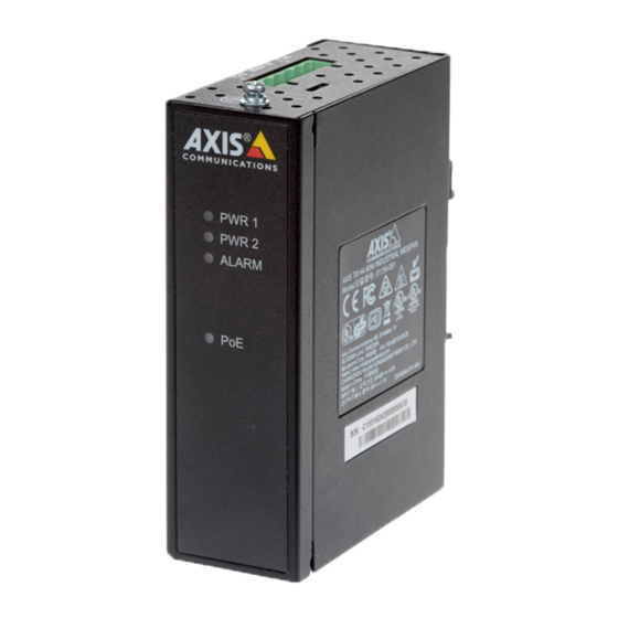 Axis T8144 User Manual