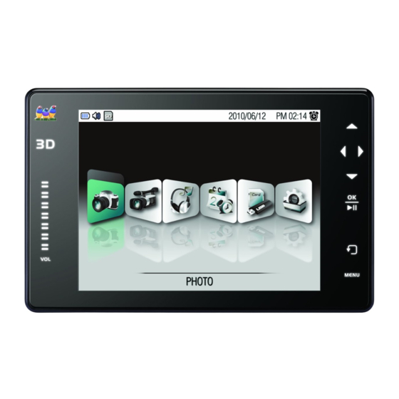 ViewSonic 3DPF8 Manuals