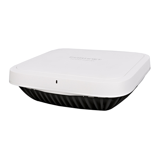 Fortinet FortiAP U423EV Quick Start Manual