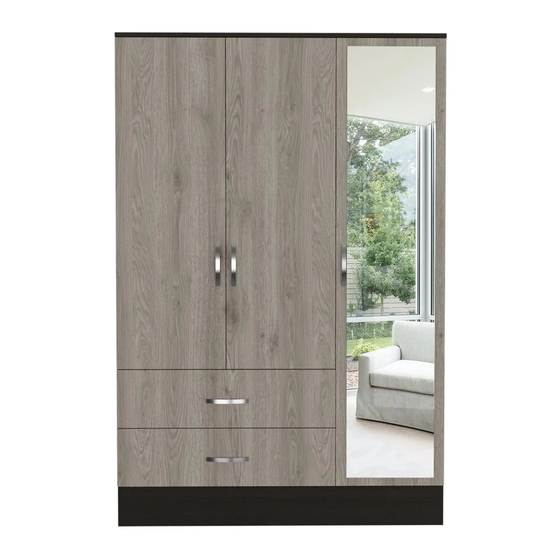 TUHOME Furniture BOLTON 120 CWZ5950 Assembly Instructions Manual
