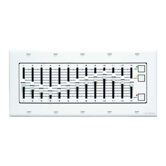 Lightronics AF5113 Quick Start Manual