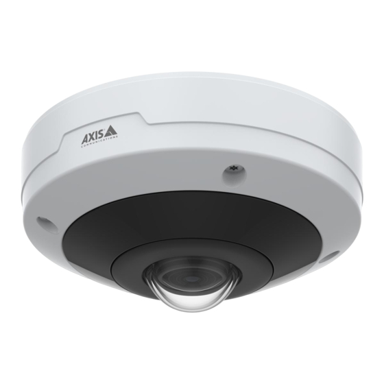Axis M43 Series Installation Manual
