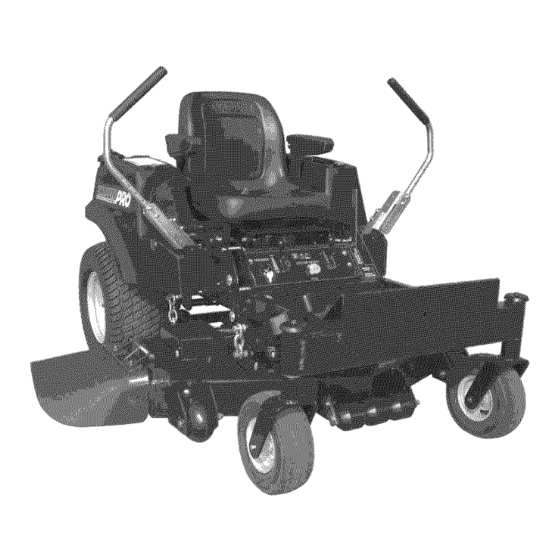 Snapper CZT19480KWV Safety Instructions And Operator's Manual