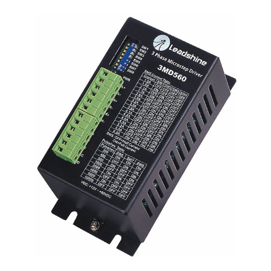 Leadshine Technology 3MD560-CCW User Manual