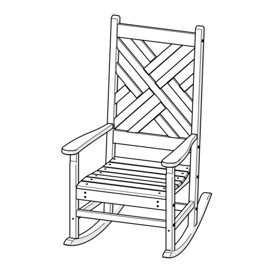 Polywood Chippendale CDR142 Assembly Instructions
