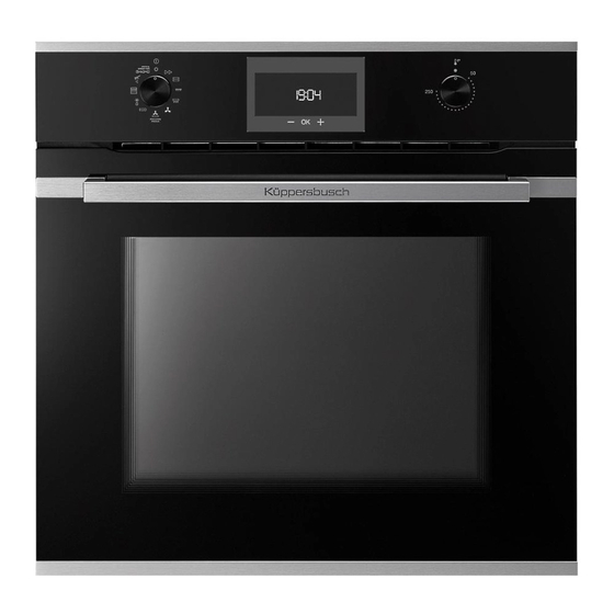 Kuppersbusch MattBlack Design BP6332.0 Manuals