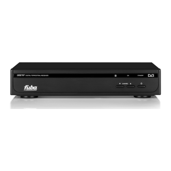Fuba ODE707 User Manual
