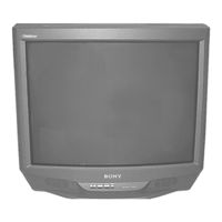 Sony KV-32S65 Service Manual