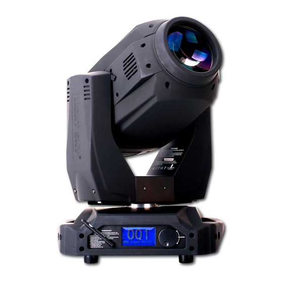 TourPro Lighting AQUABEAM SERIES User Manual