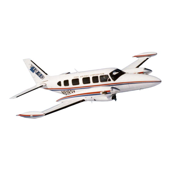 Piper Aircraft Corporation T1040 Maintenance Manual