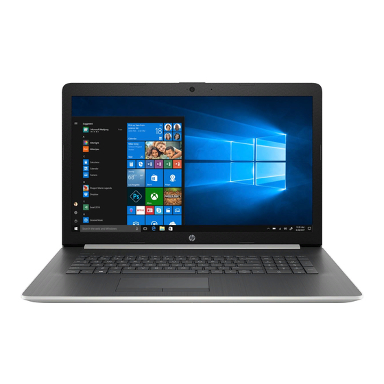 HP 17z-ca000 Maintenance And Service Manual