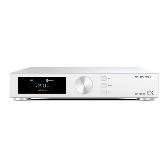 SMSL D400 EX User Manual