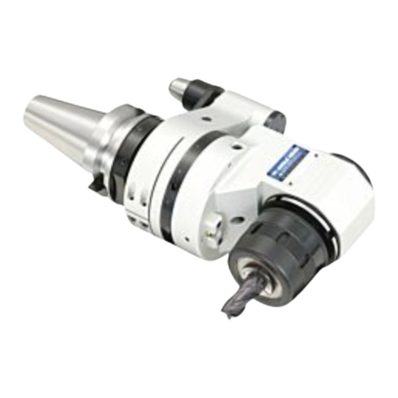 Big Daishowa BBT50-AG90-FMA25.4S-190S Operation Manual