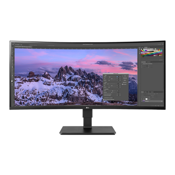 LG 35BN77C Manual