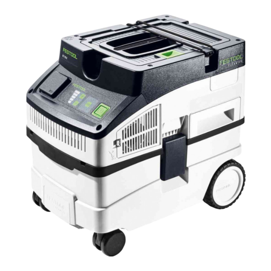 Festool CT 15 E Original Instructions Manual