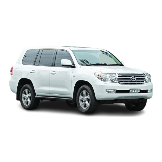 Toyota LAND CRUISER STATION WAGON 2008 Owner's Manual