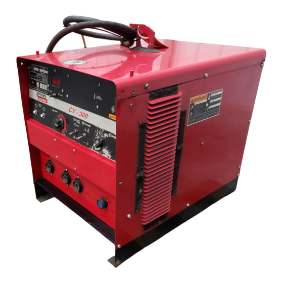Lincoln Electric IDEALARC CV-300 Service Manual