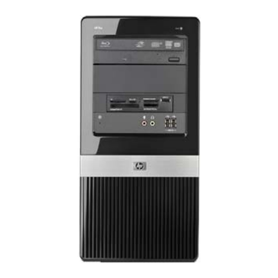 HP Pro 3005 - Microtower PC Manual