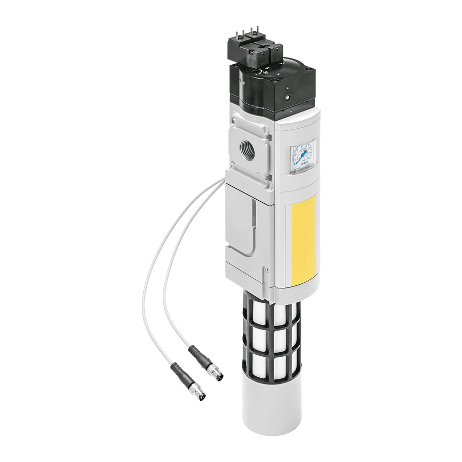 Festo MS6-SV Operating Instructions Manual