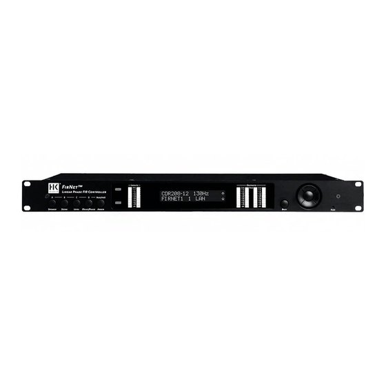 HK Audio FirNet Manual
