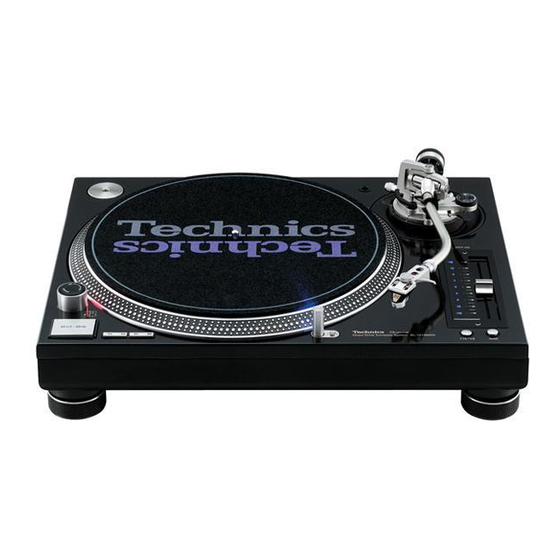 Technics SL-1210M5GE Service Manual