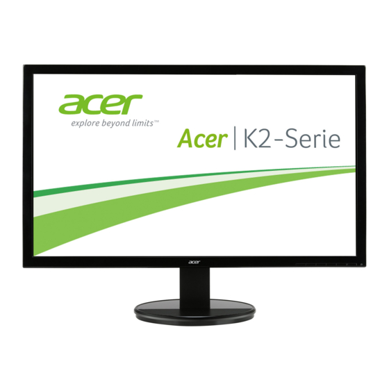 Acer K212HQL Manuals