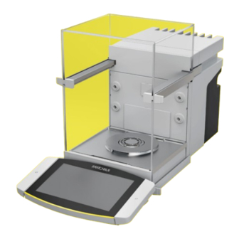 Sartorius Cubis MCA Series Operating Instructions Manual