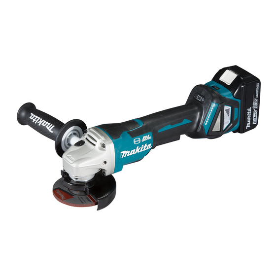 Makita DGA417 Instruction Manual