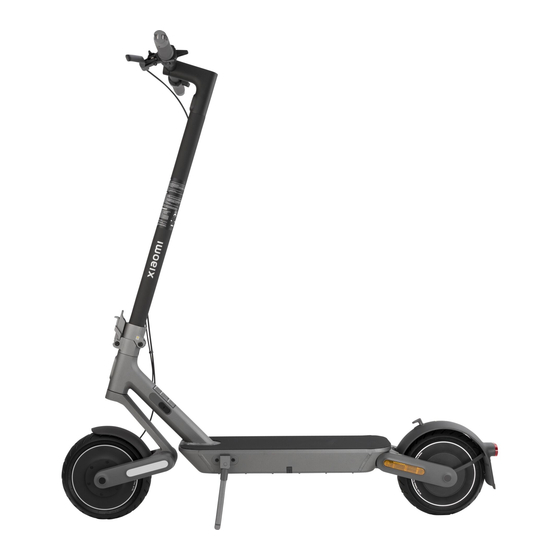 Xiaomi mi Electric Scooter 4 Ultra User Manual