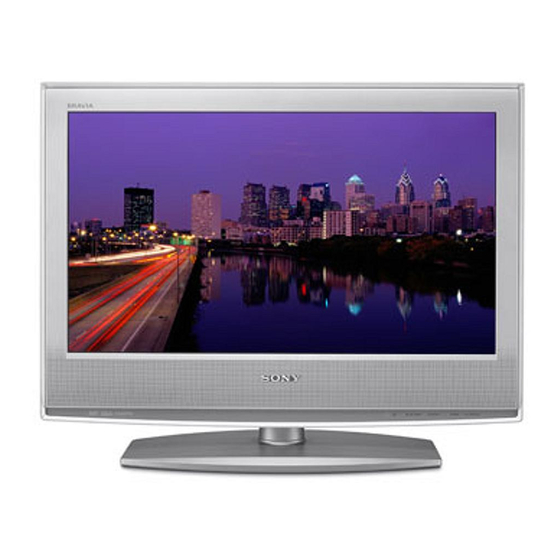 Sony WEGA KLV-32S200A Service Manual