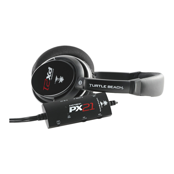Turtle Beach Ear Force PX21 Manuals