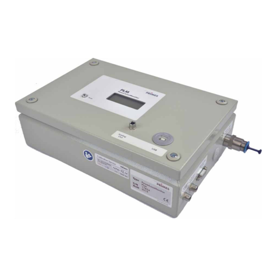 Primes PowerLossMonitor PLM Series Operating Manual